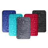 2-Pieces Set: Bathroom Rugs Luxury Flannel Non-Slip
