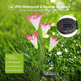 2-Pieces: Solar Garden Lights Outdoor