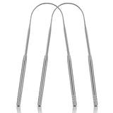 2-Pieces: Tongue Scraper Cleaner Stainless Steel