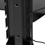 2 Tier Dual Glass Shelf Wall Mount