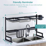 2-Tier Over the Sink Dish Drying Rack