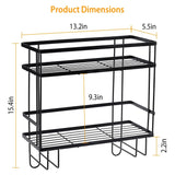 2-Tier Over the Toilet Storage Shelf Rack