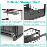 2-Tier Under Sink Organizer Pull Out Basket Storage