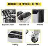 20-30L/H 2450W Commercial Soft Serve Ice Cream Machine Maker (SAK17494)