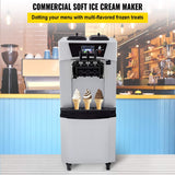 20-30L/H 2450W Commercial Soft Serve Ice Cream Machine Maker (SAK17494)
