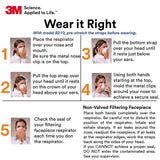 20-Pack: 3M Personal Protective Equipment 8210 Particulate Respirator
