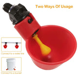 20-Pack: Chicken Waterer Automatic Drinker
