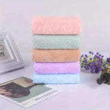 20-Pack: Polyester Hand Towels, 200gsm Knit Fabric, Soft Absorbent Square Bath Towels