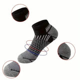 20-Pairs: Men's Outdoor Color Matching Low-Top Socks