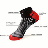 20-Pairs: Men's Outdoor Color Matching Low-Top Socks