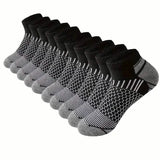 20-Pairs: Men's Outdoor Color Matching Low-Top Socks