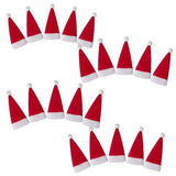 20-Piece: Christmas Santa Hat Silverware Storage Bag