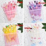 20-Piece: Cute Gel Cartoon Pen Set