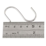 20-Piece: Household Holder Kitchen Stainless Steel S Shaped Hooks