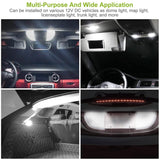 20-Piece: T10 SMD5050 LED Light Bulbs