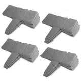20-Pieces: Plastic Cobbled Stone Effect