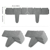 20-Pieces: Plastic Cobbled Stone Effect
