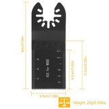 20-Pieces Set: Saw Blade Metal Oscillating Multitool Cutter Fit