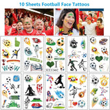 20 Sheet 2022 Football World Cup Football Sports Face Sticker