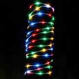 200 Led Multi-Color Waterproof Solar Rope String Fairy Lights