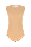 Maison Margiela Women Skin Pink Stretch Nylon Body