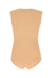 Maison Margiela Women Skin Pink Stretch Nylon Body