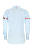Thom Browne Men Powder Blue Cotton Shirt