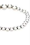 Alexander Mcqueen Men Silver Metal Bracelet