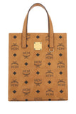 Mcm Unisex Printed Canvas Shopping Bag