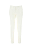 Saint Laurent Women Ivory Wool Pant