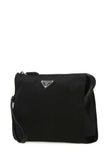 Prada Men Black Re-Nylon Clutch