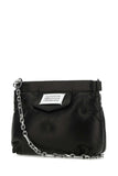 Maison Margiela Women Black Nappa Leather Glam Slam Red Carpet Clutch