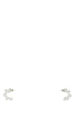 Bottega Veneta Women Transparent Glass Turn Earrings