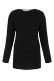 Off White Women Black Wool Sweater