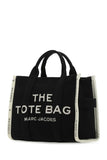 Marc Jacobs Women Black Canvas The Tote Shopping Bag