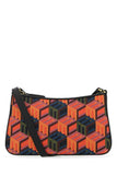 Mcm Women Embroidered Fabric Rockstar Crossbody Bag