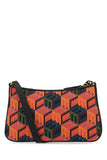 Mcm Women Embroidered Fabric Rockstar Crossbody Bag