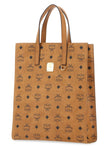 Mcm Women Printed Canvas Small Aren Shopping Bag
