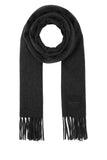 Prada Women Charcoal Cashmere Scarf