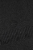 Prada Women Charcoal Cashmere Scarf
