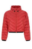 Prada Women Red Polyurethane Blend Padded Jacket
