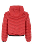 Prada Women Red Polyurethane Blend Padded Jacket