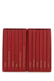 Prada Unisex Red Leather Notebook Set