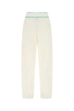 Bottega Veneta Women White Nylon Pant