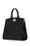Salvatore Ferragamo Women Black Leather The Studio Handbag