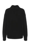 Jil Sander Women Black Cashmere Blend Oversize Sweater