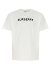 Burberry Men White Cotton T-Shirt