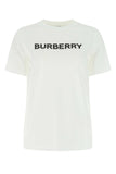 Burberry Women White Cotton T-Shirt