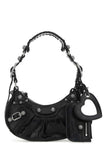 Balenciaga Women Black Leather Le Cagole Xs Shoulder Bag