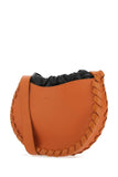 Chloe Women Dark Orange Leather Small Mate Crossbody Bag